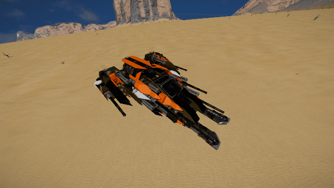 H2 Fighter Mk-1 — Space Engineers Steam Workshop preview image