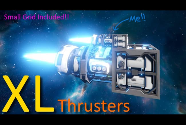 XL Thrusters — Space Engineers Steam Workshop preview image
