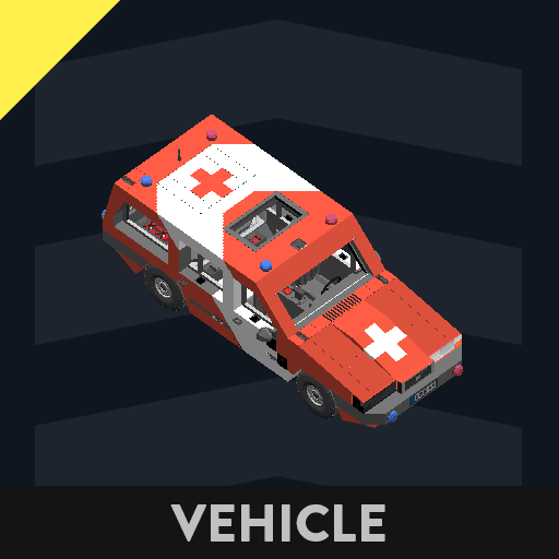 Budget Ambulance — Stormworks: Build and Rescue Workshop preview