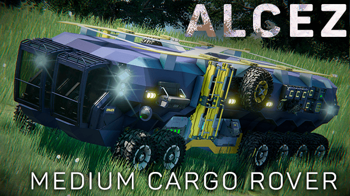 [GPC-293] Alcez Cargo Rover — Space Engineers Workshop preview