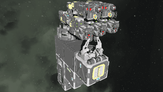 (Broken) GMMK51 Missile Printer,Launcher Test — Space Engineers Workshop preview