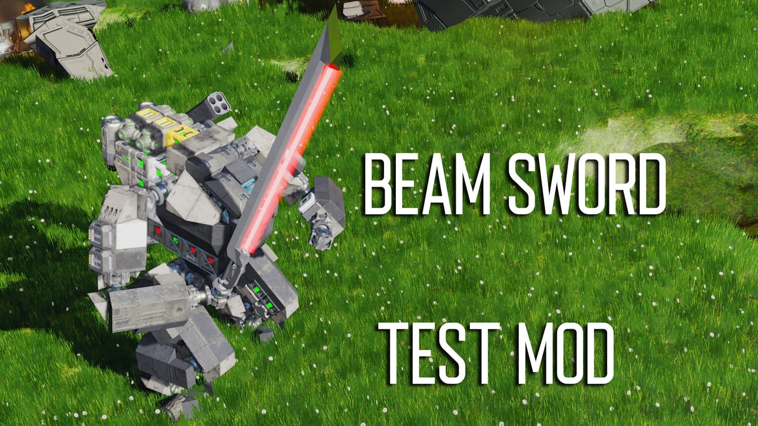 Beam Sword test mod — Space Engineers Steam Workshop preview image