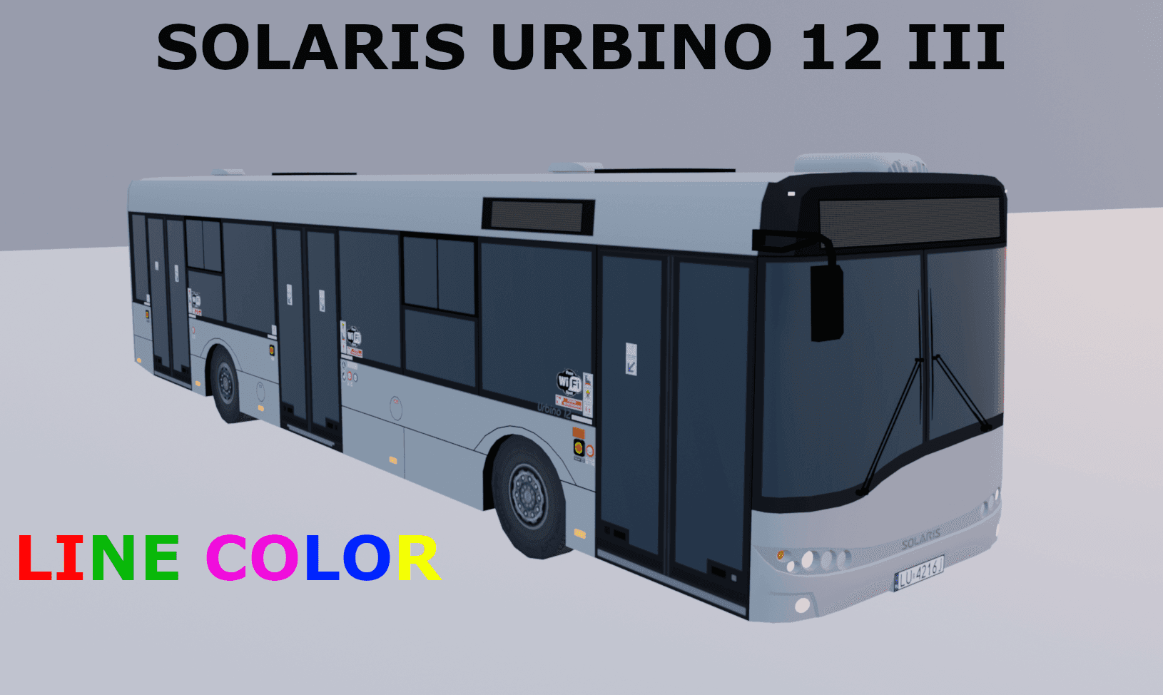 Solaris Urbino 12 III Line Color — Cities: Skylines Steam Workshop preview image