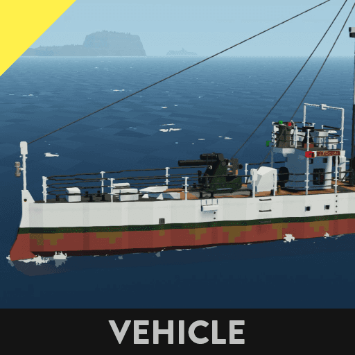 S.N.S. Zircon | Coastal Defence Boat — Stormworks: Build and Rescue Steam Workshop preview image