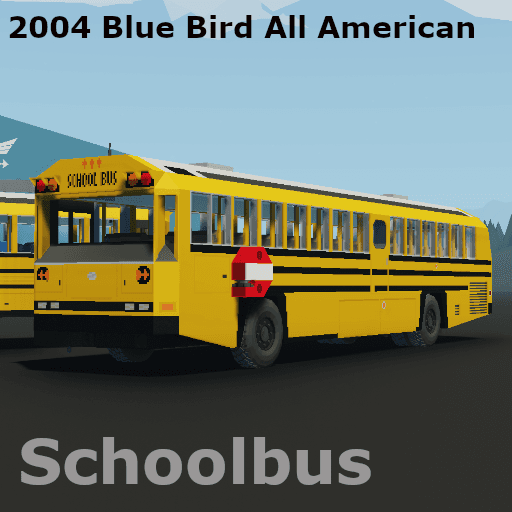 2004 Blue Bird All American School Bus — Stormworks: Build and Rescue Steam Workshop preview image