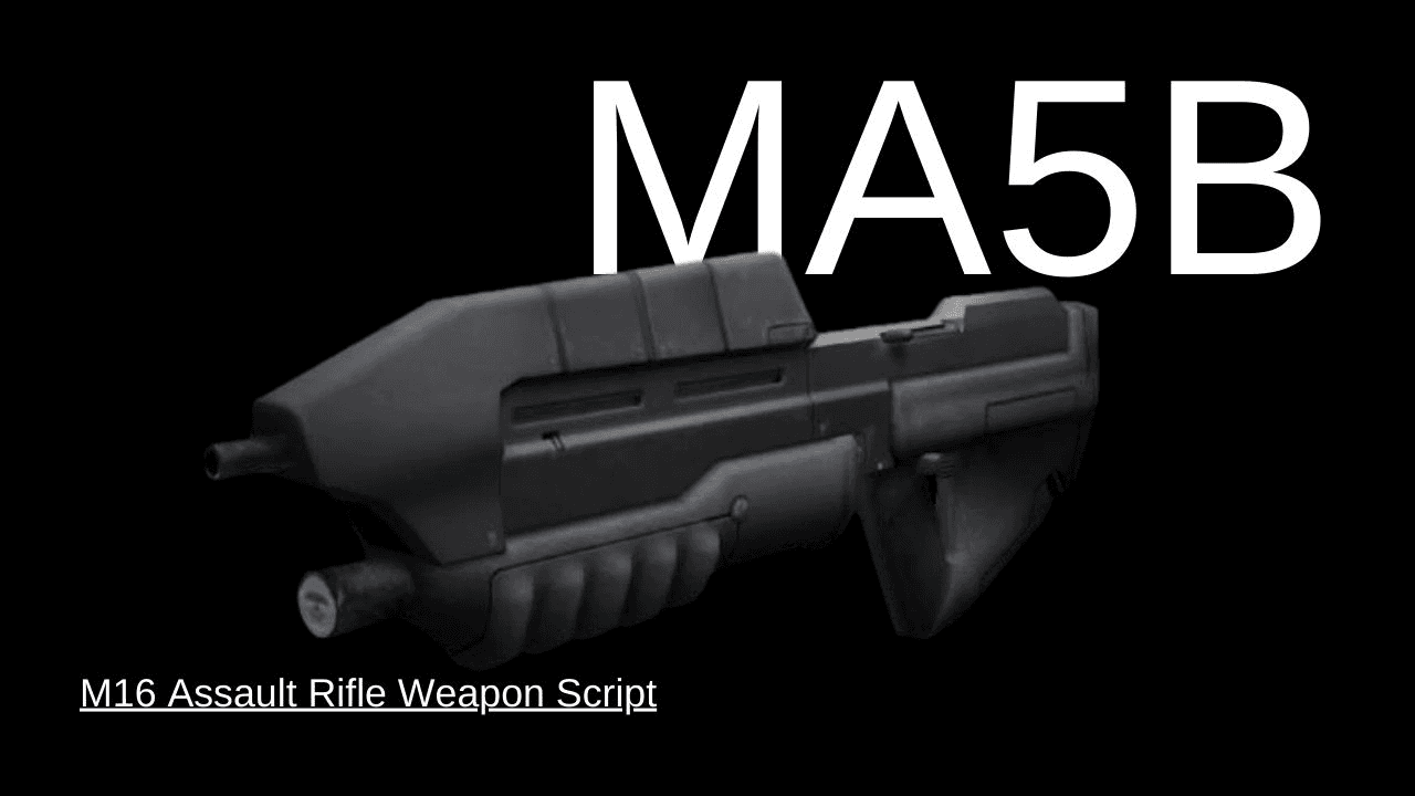 [Script] Halo Weapon Script MA5B Assault Rifle For (M16)
 — Left 4 Dead 2 Workshop preview
