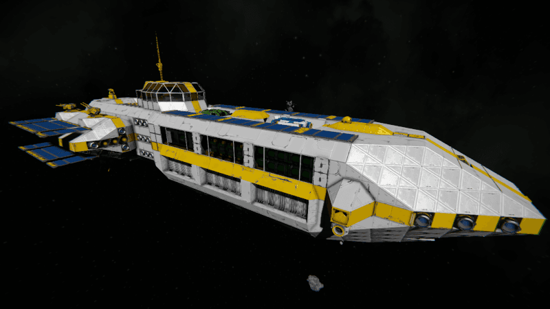 Pollux V3 Class Ship (Survey) — Space Engineers Workshop preview