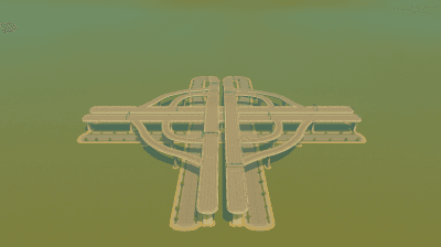 二环高架十字立交1.1 — Cities: Skylines Workshop preview