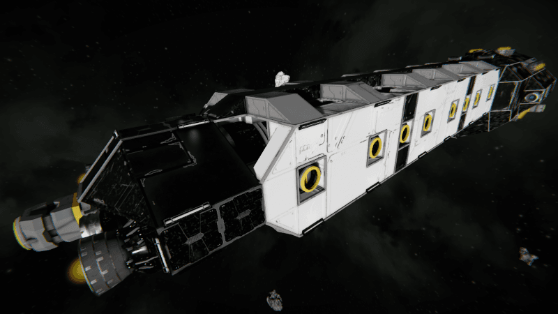 Ananke Class Frigate (Light Carrier) — Space Engineers Steam Workshop preview image