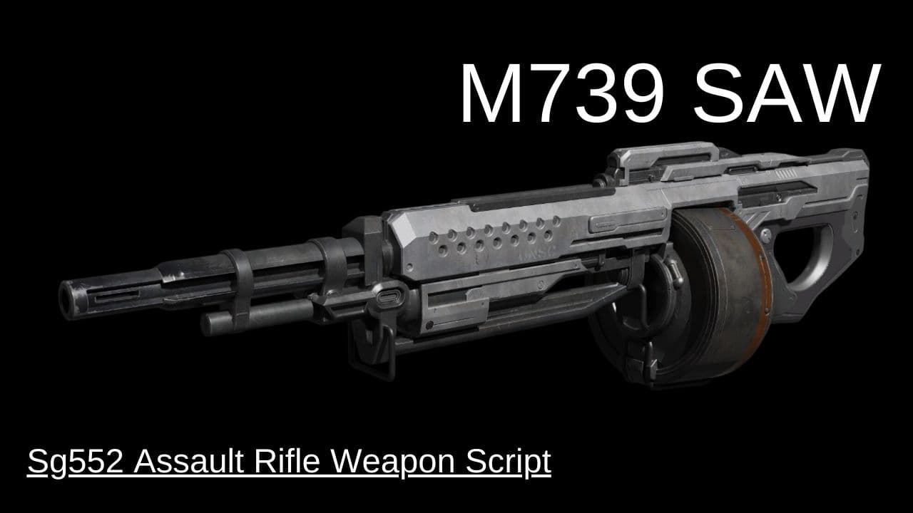 [Script] Halo Weapon Script M739 SAW Light Machine Gun For (Sg552)
 — Left 4 Dead 2 Steam Workshop preview image