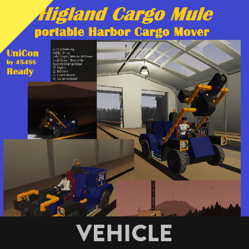 HighLandCargo Mule small UniCon Loader — Stormworks: Build and Rescue Workshop preview
