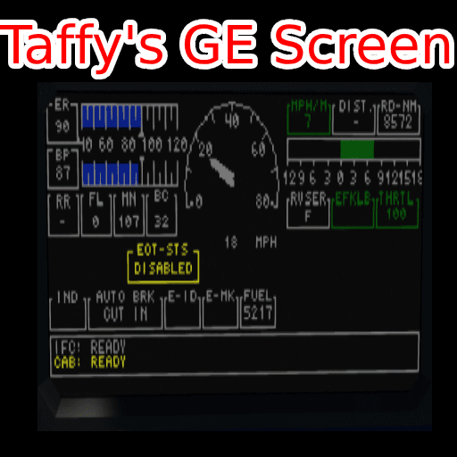 Taffy's GE Locomotive Screen — Stormworks: Build and Rescue Steam Workshop preview image