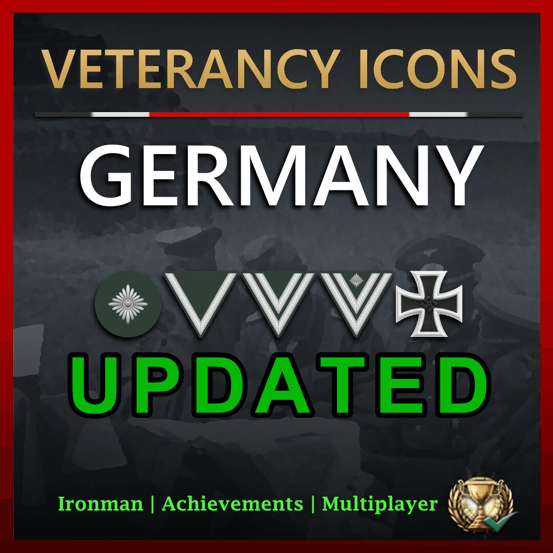 WW's Veterancy Icons - Germany | UPDATE — Hearts of Iron IV Steam Workshop preview image