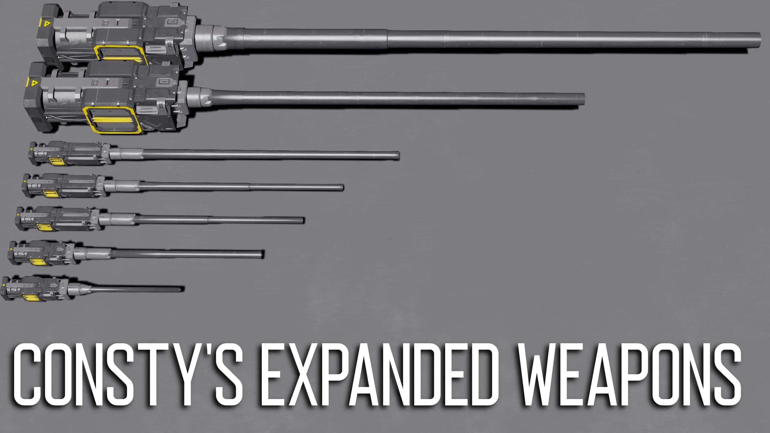 Consty's Expanded Weapons — Space Engineers Workshop preview