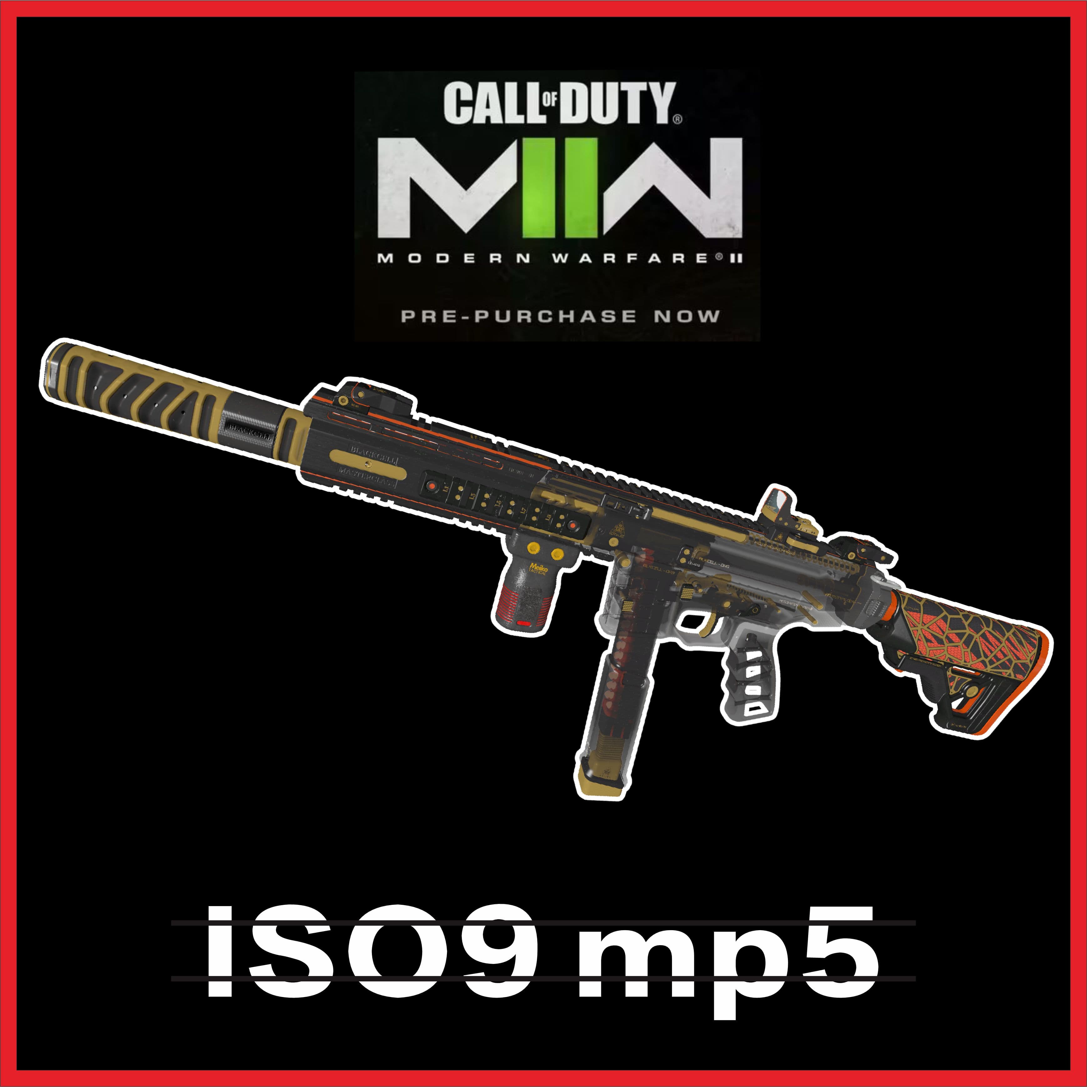 【COD19】ISO9 复仇使者 替换 MP5冲锋枪 — Left 4 Dead 2 Steam Workshop preview image