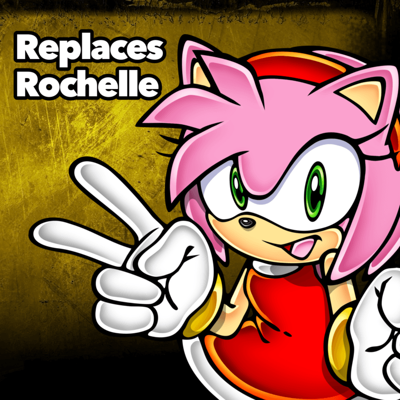Amy Rose - Rochelle — Left 4 Dead 2 Steam Workshop preview image
