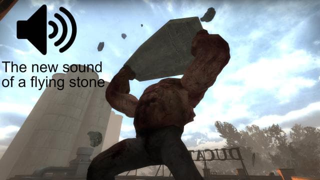 The new sound of a flying stone — Left 4 Dead 2 Workshop preview