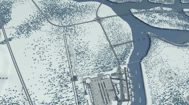 雪地地图旧地图 — Cities: Skylines Workshop preview