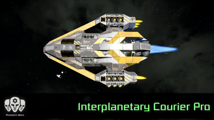 Courier Pro — Space Engineers Workshop preview