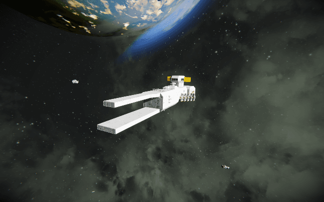 Snob Class Light Carrier — Space Engineers Steam Workshop preview image