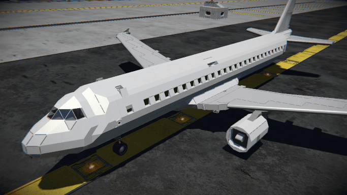Airbus A320-211 — Space Engineers Workshop preview