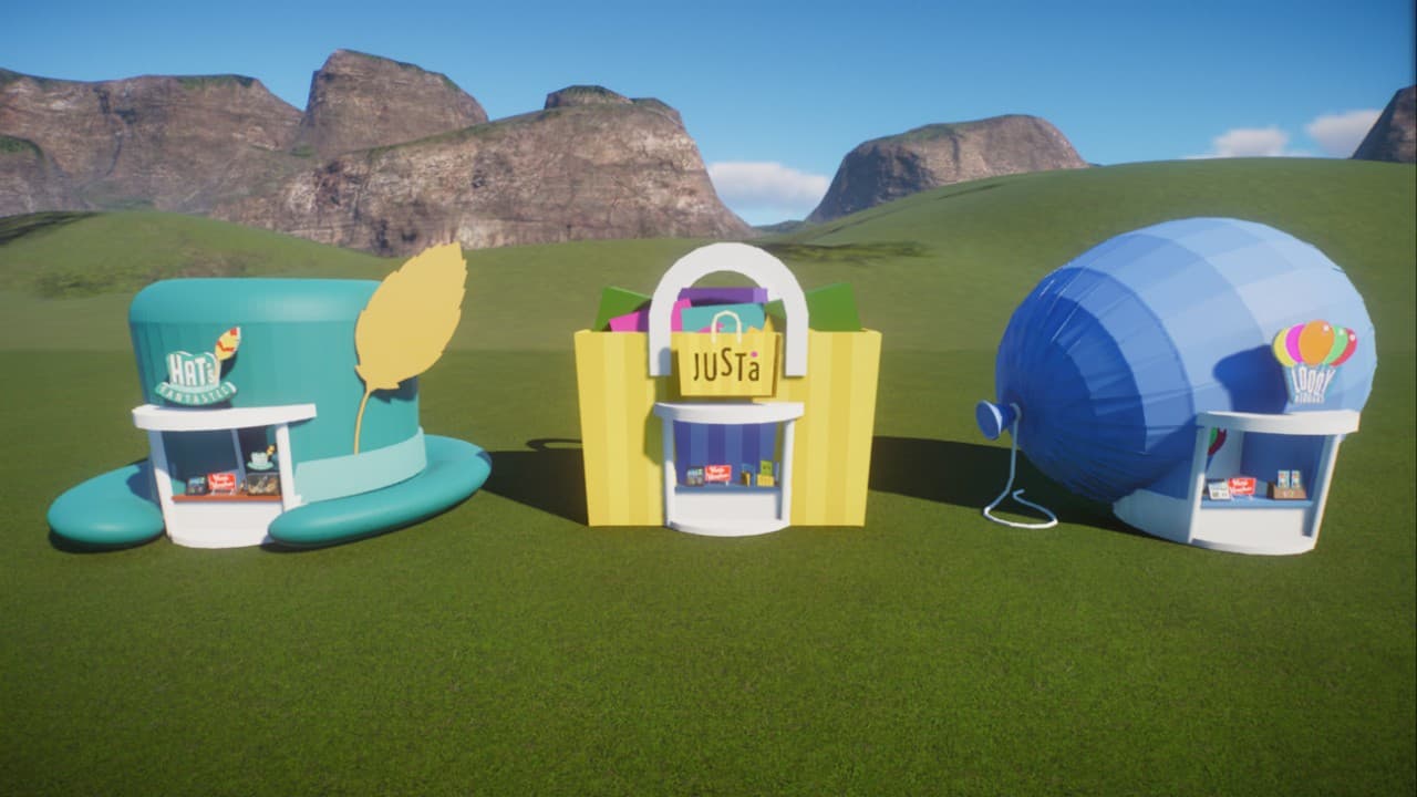 Creative Vendor Stands (Giftshop Edition) — Planet Zoo Workshop preview