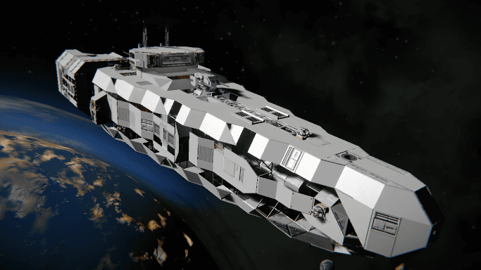 HOSS 035 Chronocruiser Gen 1 - A2 STDA — Space Engineers Steam Workshop preview image