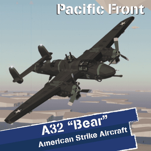 [PF] A32 "Bear" Strike Aircraft (Night Fighter version) — Stormworks: Build and Rescue Workshop preview
