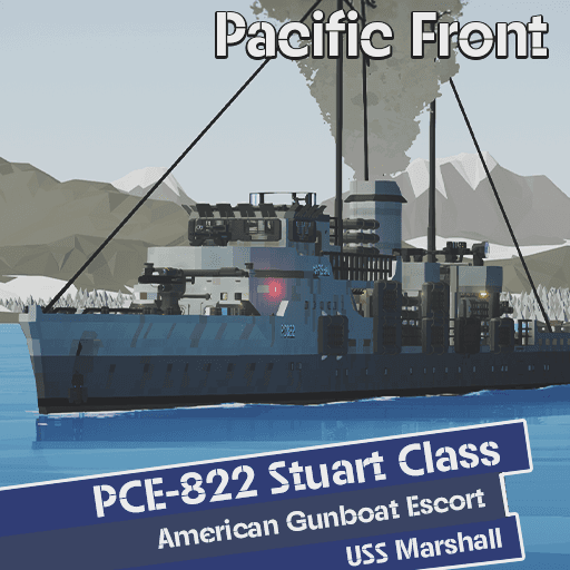 [PF] PCE-822 USS Marshal Gunboat Escort — Stormworks: Build and Rescue Steam Workshop preview image