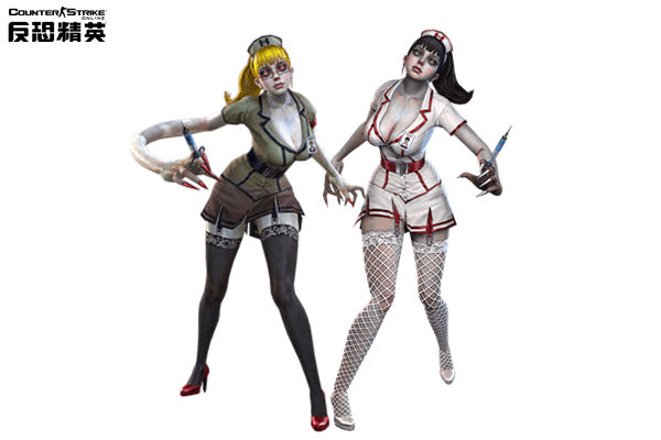 （生还者）CSO 护士女王替换Louis — Left 4 Dead 2 Steam Workshop preview image
