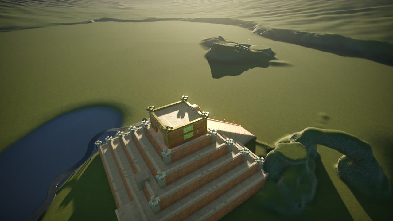 Temple shoot out — Planet Coaster Steam Workshop preview image
