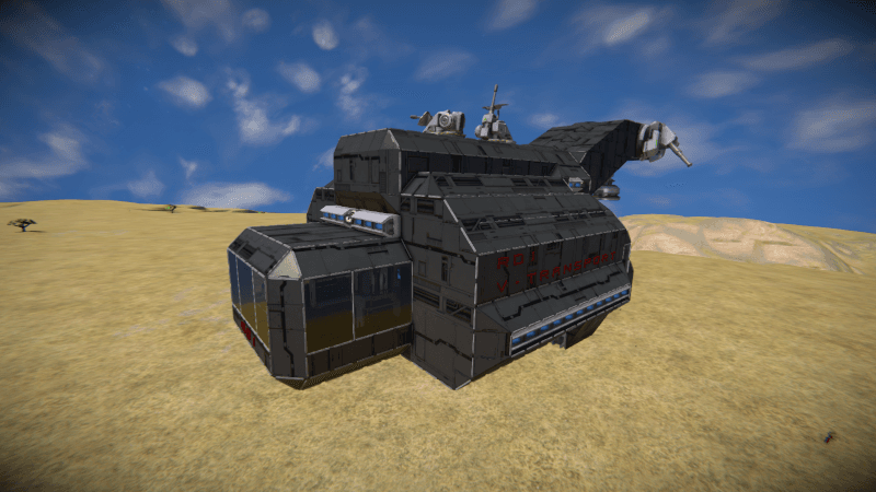 RDI V-Transport — Space Engineers Steam Workshop preview image