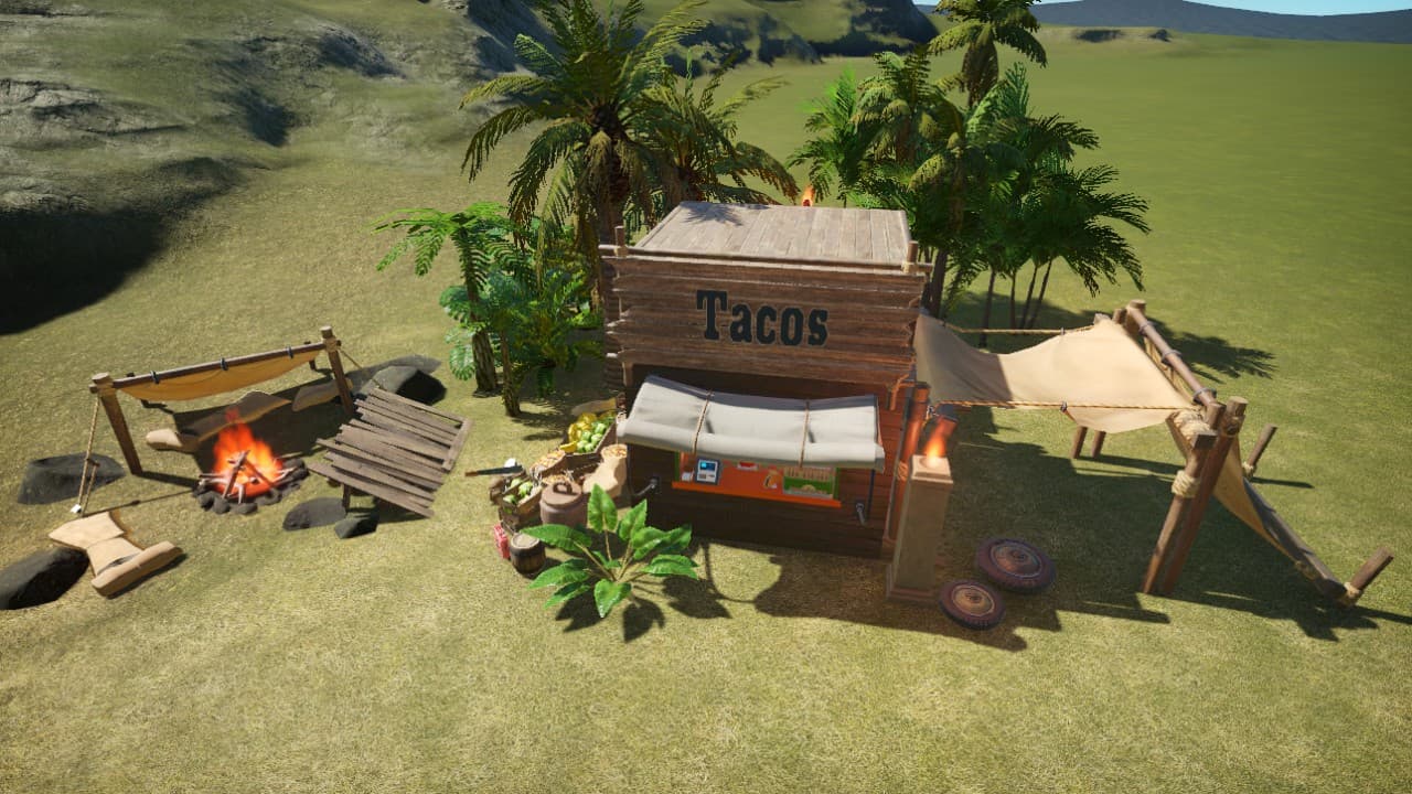 Taco shop — Planet Coaster Workshop preview