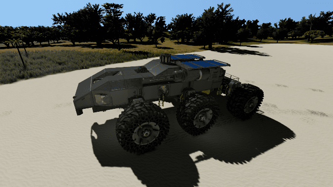 RC-2 Cargo Rover — Space Engineers Workshop preview