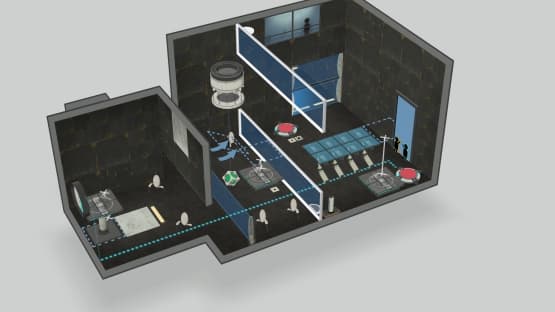 Coop, Turret burning — Portal 2 Workshop preview
