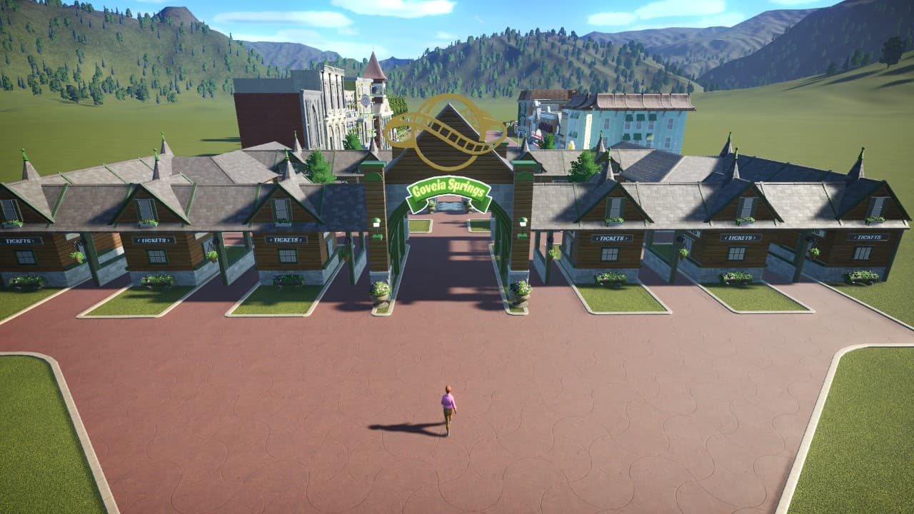 Goveia Springs (Park Share) — Planet Coaster Workshop preview