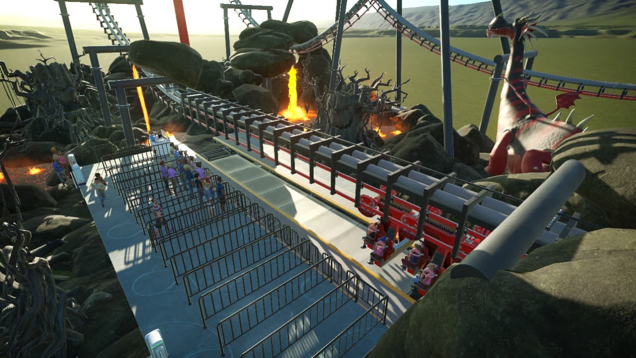 MAGMA RUSH — Planet Coaster Workshop preview