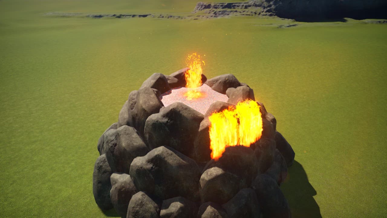 Volcano — Planet Coaster Workshop preview