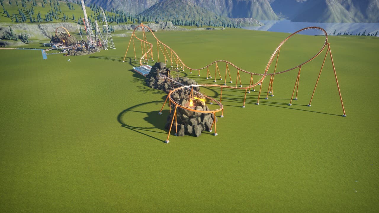 Volcanic Mountain — Planet Coaster Steam Workshop preview image