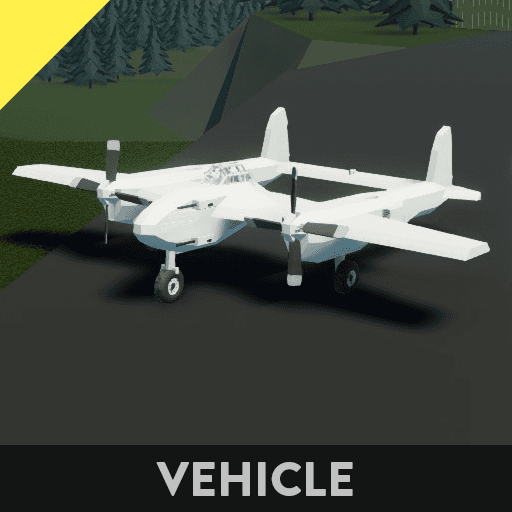free to use p38 lightning hull — Stormworks: Build and Rescue Steam Workshop preview image