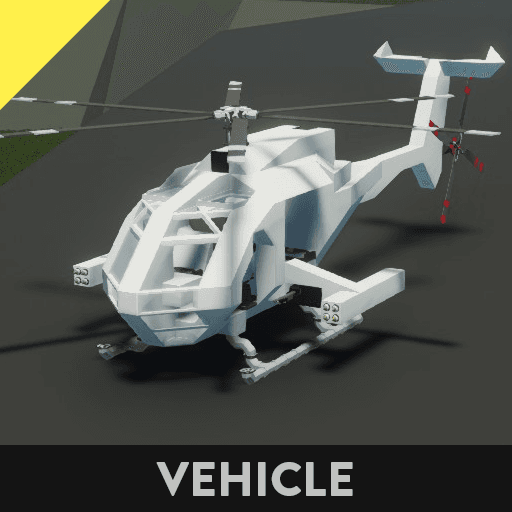 free to use AH-6M littlebird hull — Stormworks: Build and Rescue Workshop preview