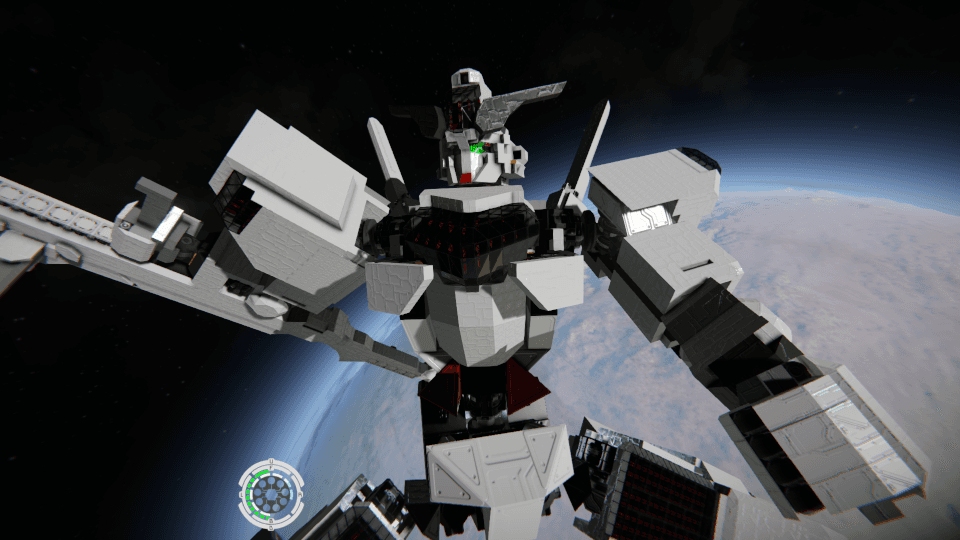 X-EX-Gundam Calibarn — Space Engineers Workshop preview