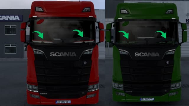 LED Window Eyes - Arab Edition — Euro Truck Simulator 2 Steam Workshop preview image