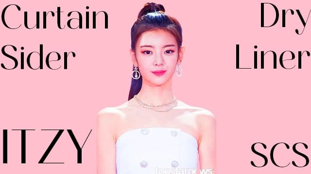 ITZY Trailer Kpop Skin [Curtainsider & Dry Liner] — Euro Truck Simulator 2 Workshop preview