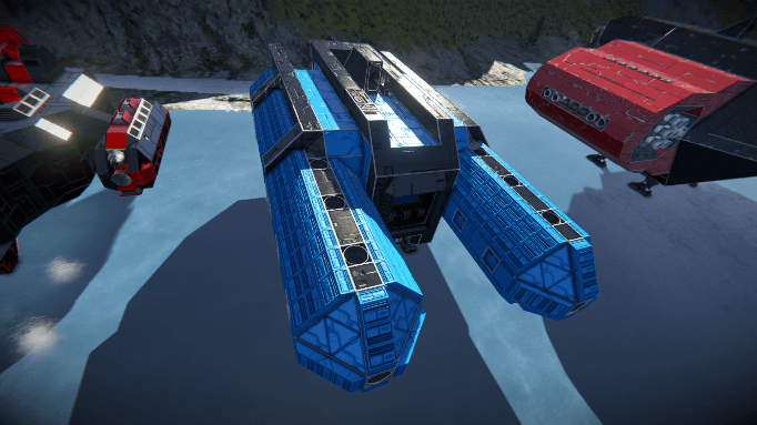 RAV Fragata 1.1 — Space Engineers Workshop preview