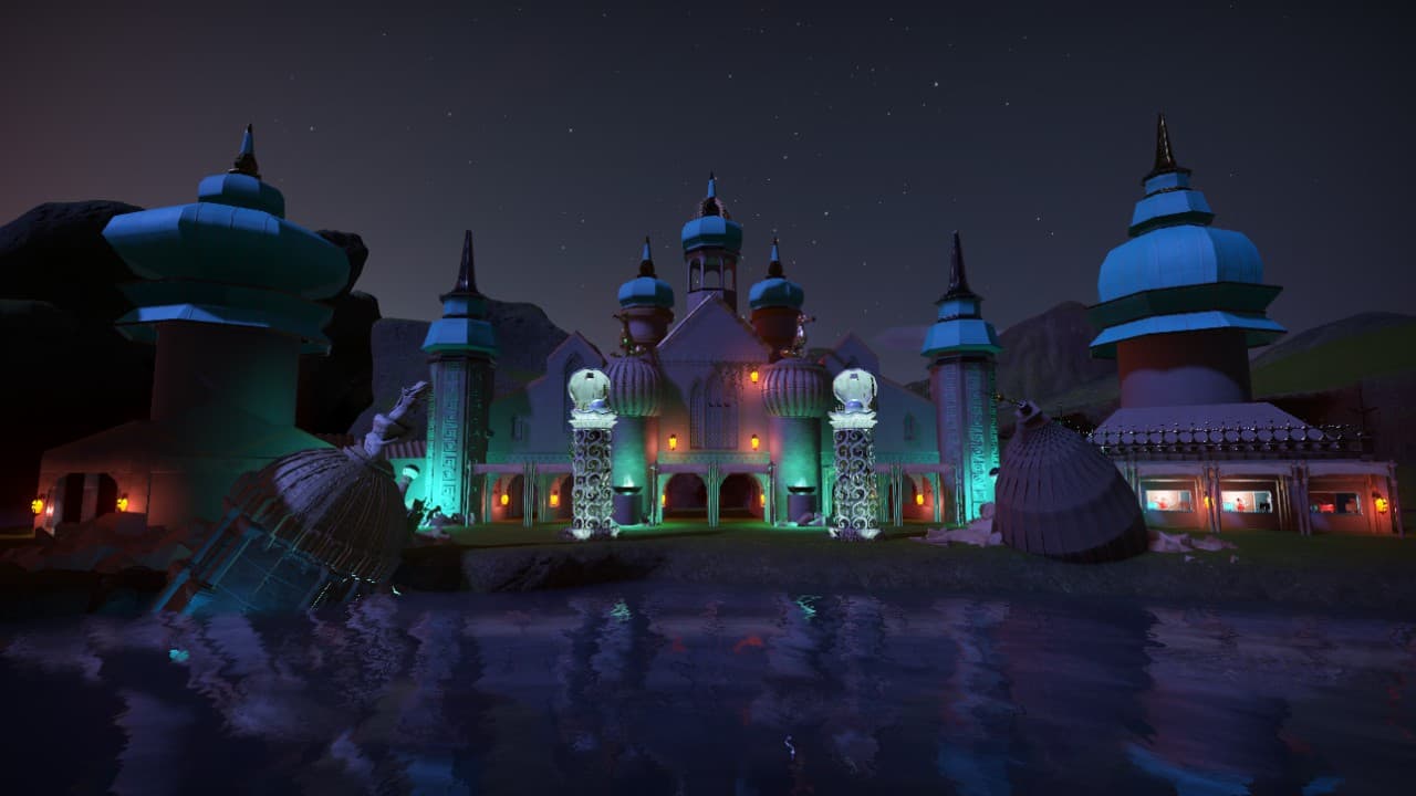Atlantis Park Entrance — Planet Coaster Workshop preview