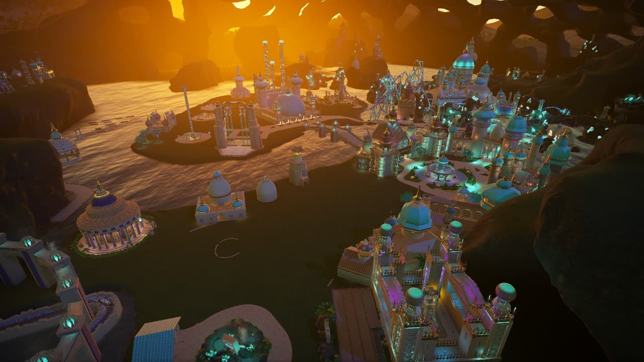 Atlantis - The Lost City (WIP) — Planet Coaster Workshop preview