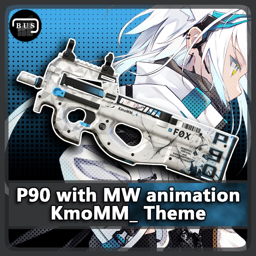 P90 with MW animation KmoMM_ Theme — Left 4 Dead 2 Steam Workshop preview image