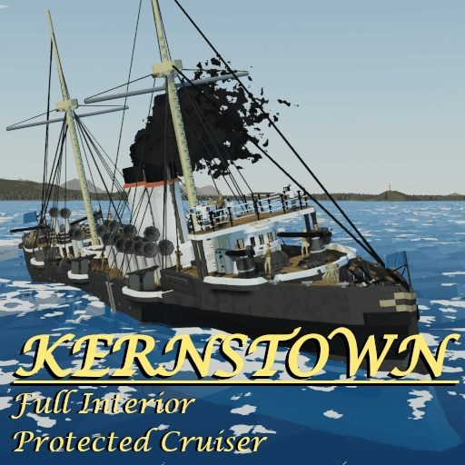 USS Kernstown C-5 Protected Cruiser — Stormworks: Build and Rescue Steam Workshop preview image