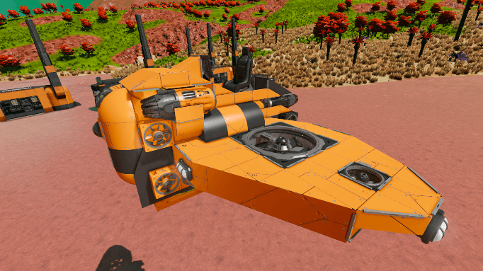 Satisfactory - PAM Cargo Drone NoDLCs — Space Engineers Steam Workshop preview image